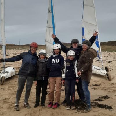 Le char à voile ça déménage !